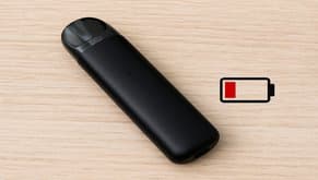 Varför e-cigaretter producerar ojämn ånga vid låg batterinivå