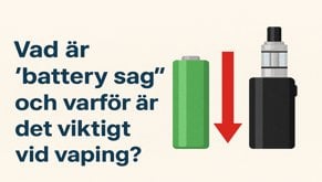 Vad är "battery sag" och varför är det viktigt?
