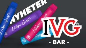 Nya smaker från I VG Nya smaker från I VG