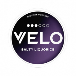 VELO Salty Liquorice Vitt Snus