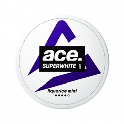 Ace Superwhite Liquorice Mint Slim Portion
