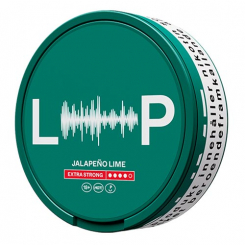Loop Jalapeno Lime Slim Extra Strong All White