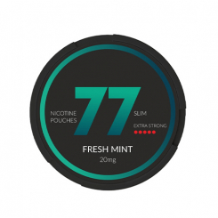 77 - Fresh Mint Extra Strong All White Portion