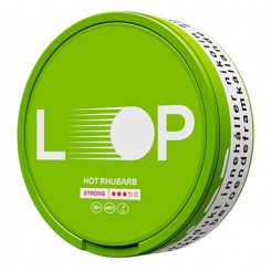 Loop Hot Rhubarb Strong All White Portion