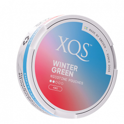 XQS Wintergreen LIGHT All White Portion