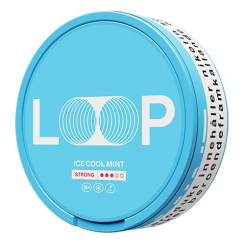 Loop Ice Cool Mint Strong All White Portion