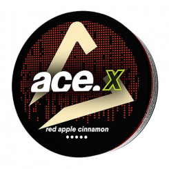 ACE X Red Apple Cinnamon Strong All White Portion