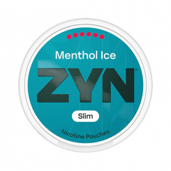 ZYN Menthol Ice S6 Slim Vitt Snus