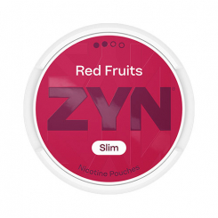 ZYN Red Fruits S2 Slim Vitt Snus