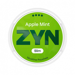 ZYN Apple Mint S4 Slim Vitt Snus