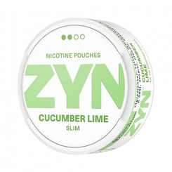 ZYN Cucumber Lime S2 Slim Vitt Snus