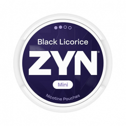 ZYN Black Licorice S2 Mini Vitt Snus