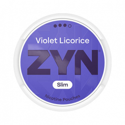 ZYN Violet Licorice S3 Slim Vitt Snus