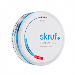 Skruf Superwhite Fresh Freeze Ultra Strong Slim