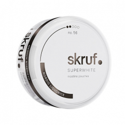 Skruf Superwhite No.56 Nordic Liquorice Slim