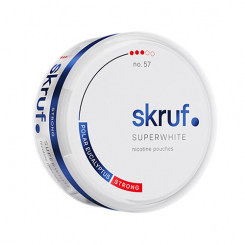 Skruf Superwhite No.57 Polar Eucalyptus Strong Slim