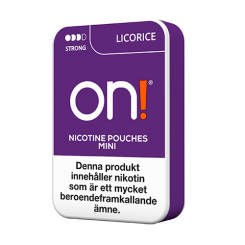 on! Licorice Strong Mini