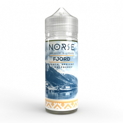 Norse Fjord - Peach Apricot & Raspberries (Shortfill, 100ml)