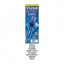VUSE GO PEN 1000, Blueberry Raspberry 20mg