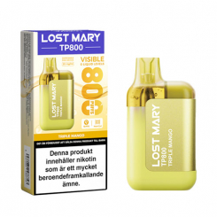 Lost Mary TP800 Engångs Vape, Triple Mango