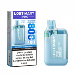 Lost Mary TP800 Engångs Vape, Blueberry Sour Raspberry