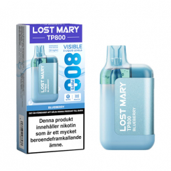 Lost Mary TP800 Engångs Vape, Blueberry