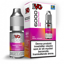 IVG 6000 Nikotinsalt | Raspberry Peach Bliss