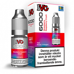 IVG 6000 Nikotinsalt | Strawberry Raspberry Crush