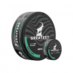 Greatest Cold Dry Light Mega Can Vitt Snus