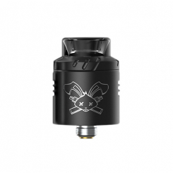 Dead Rabbit RDA Solo (22mm) - Hellvape Matte Full Black