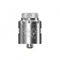 Dead Rabbit RDA Solo (22mm) - Hellvape Stainless Steel