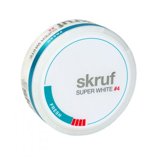 Skruf Superwhite No.54 Fresh Mint Xtra Strong Portion