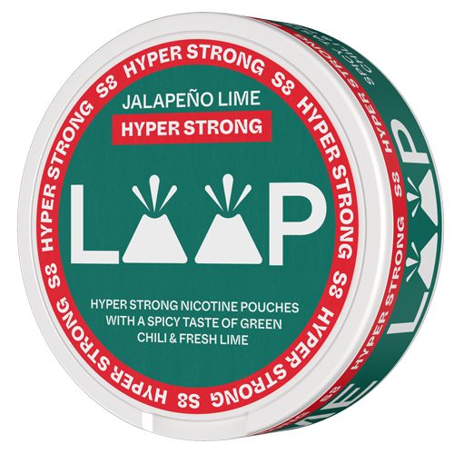 Loop Hyper Strong Jalapeno Lime All White Portion
