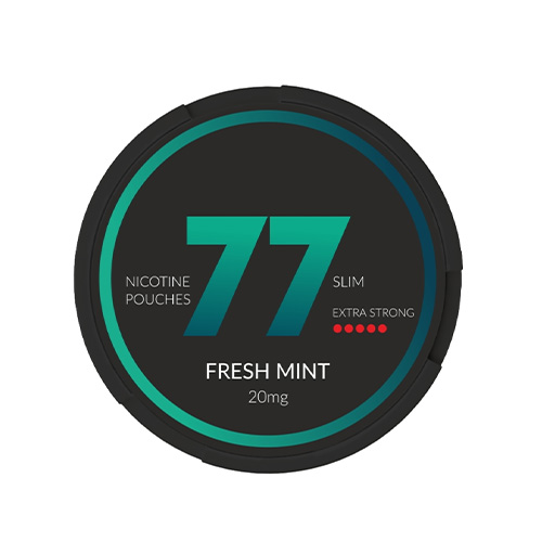 77 - Fresh Mint Extra Strong All White Portion