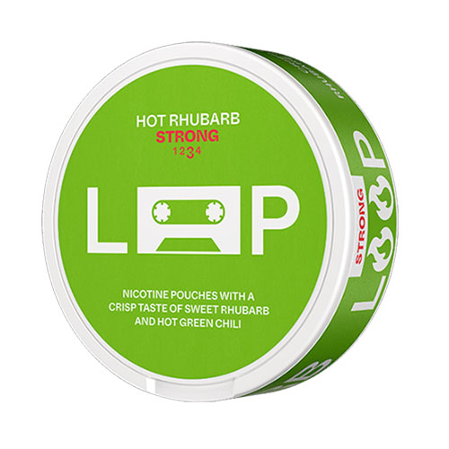Loop Hot Rhubarb Strong All White Portion