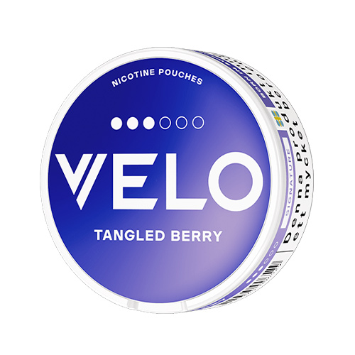 Velo Tangled Berry All White Portion