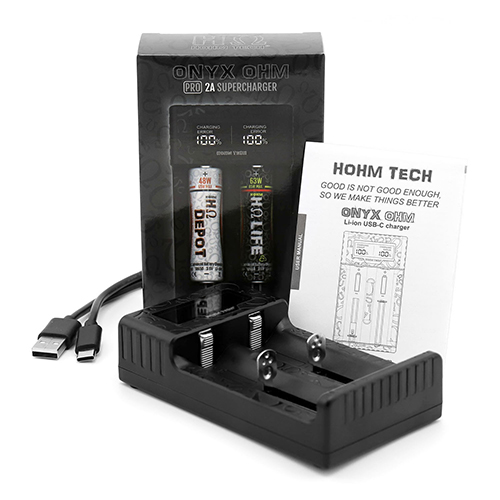 HohmTech Onyx Matrix Display Charger Package