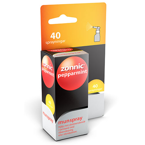 Zonnic Spray Pepparmint, 1mg