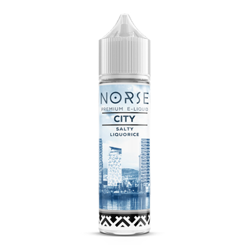 Norse City - Salty Liquorice (Shortfill, 50ml)