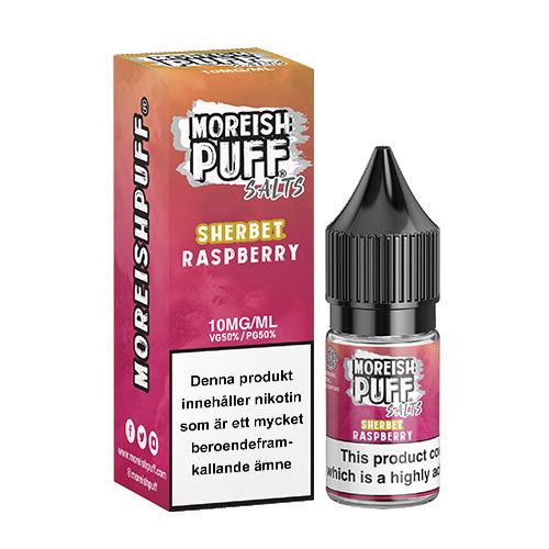 Raspberry (Nicsalt) - Moreish Puff Sherbet