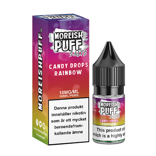 Rainbow Drops (Nicsalt) - Moreish Puff Candy 
