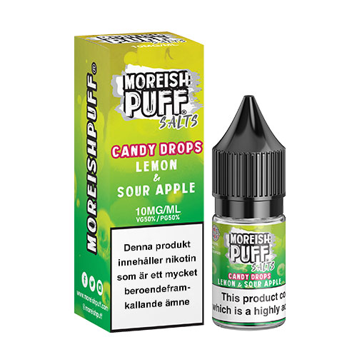 Lemon & Sour Apple (Nicsalt) - Moreish Puff Candy Drops