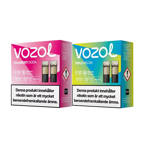 Vozol Switch Pods 14,5mg (2-pack) Vozol Switch Pods 14,5mg (2-pack)