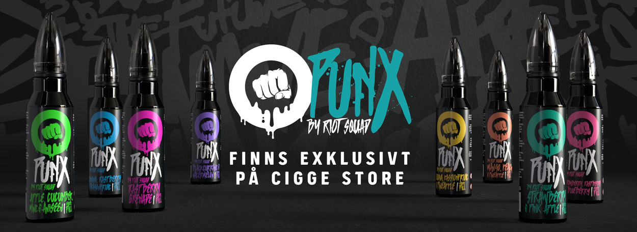 Punx Exklusivt hos Cigge banner