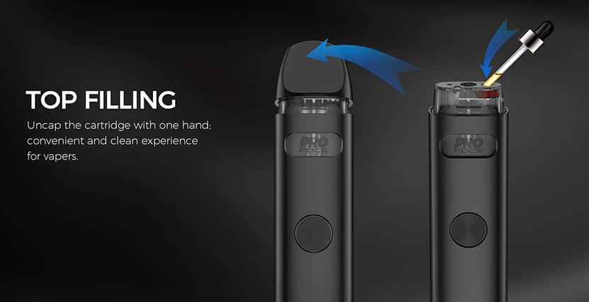 Uwell Caliburn A2 toppfyllning