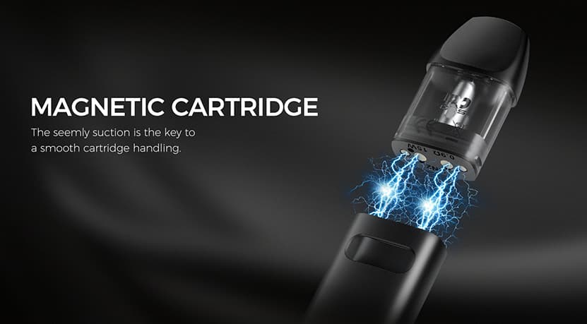 Uwell Caliburn A2 Pod är magnetisk