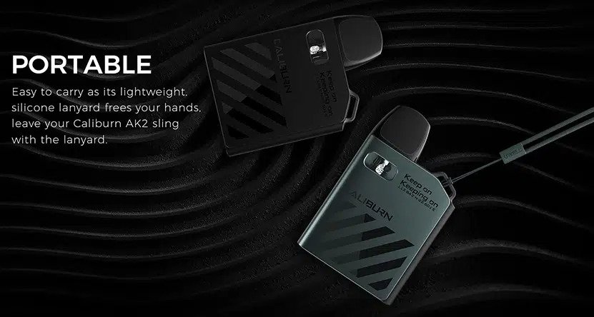 Uwell Caliburn AK2 Pod Vape Kit är portabel