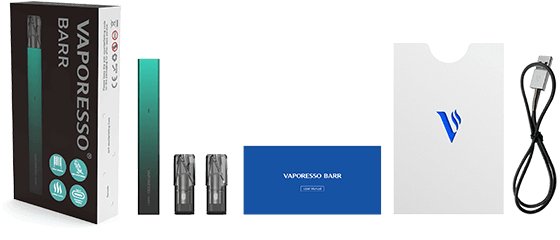 Vaporesso barr box innehåll