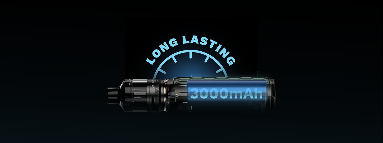 Vaporesso Target 80 har lång batteritid