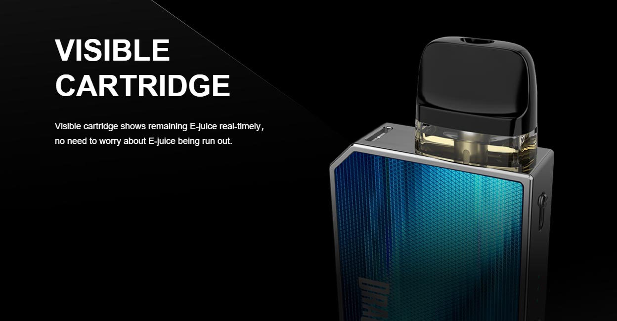 VooPoo Drag Nano 2 har en transparent pod
